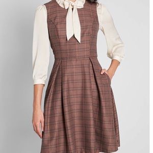 ModCloth Touch of Structure A-Line Dress